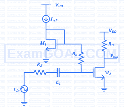 GATE ECE 2024 Analog Circuits - FET and MOSFET Question 4 English